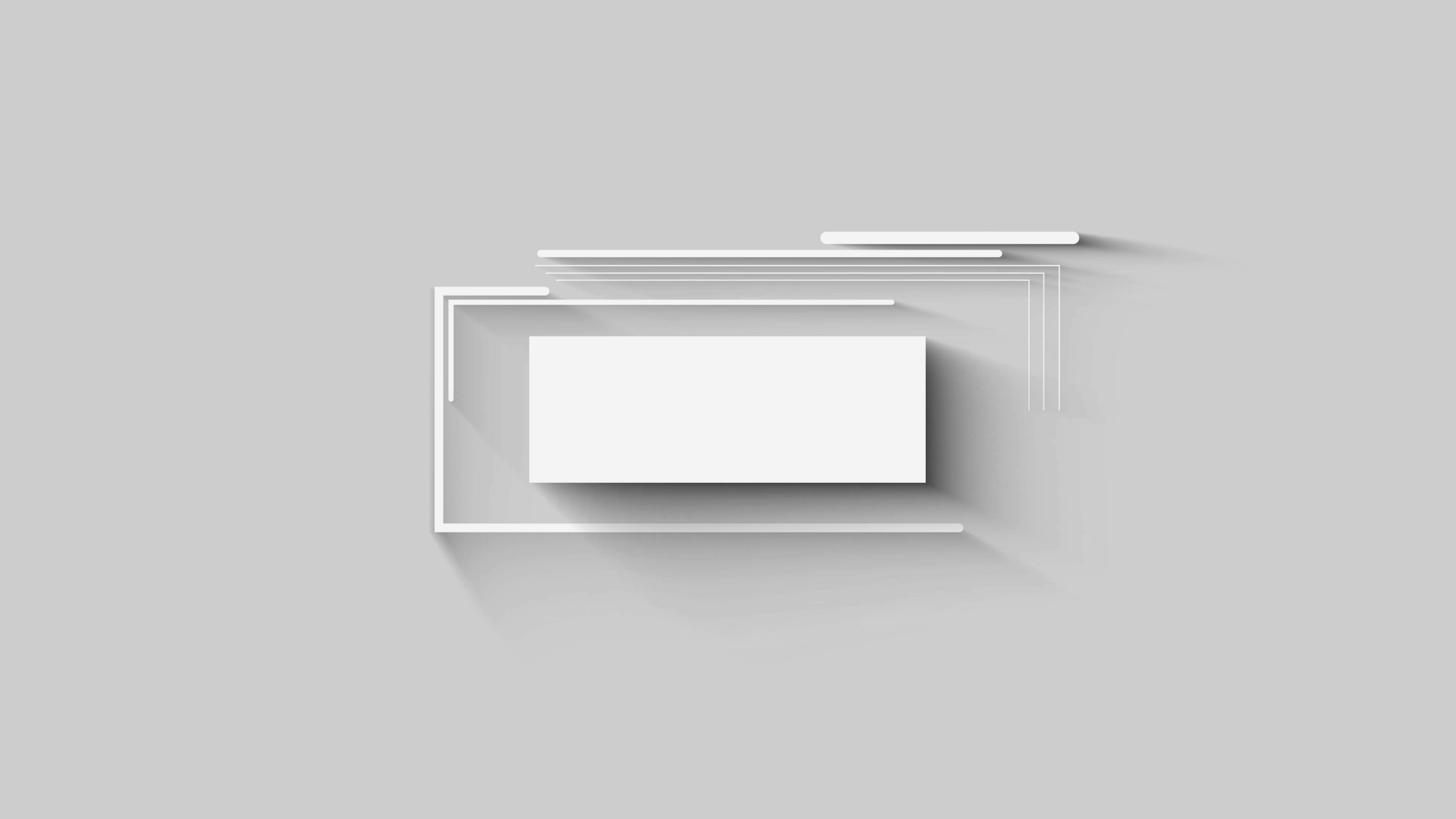 创意简约线条动画企业公司Logo展示片头片尾AE模板视频的预览图