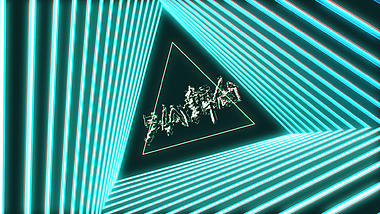 LED光感创意综艺节目片头视频ae模板视频的预览图