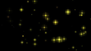 金色星星粒子金闪闪光效发光光点飘落带通道特效素材视频的预览图