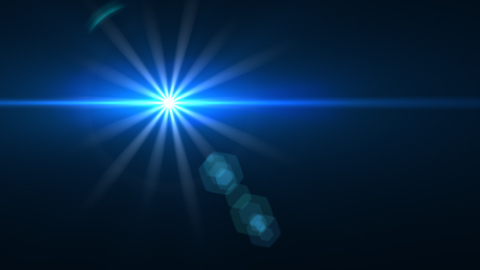蓝色光效光斑光晕走光灯光带通道特效素材视频的预览图