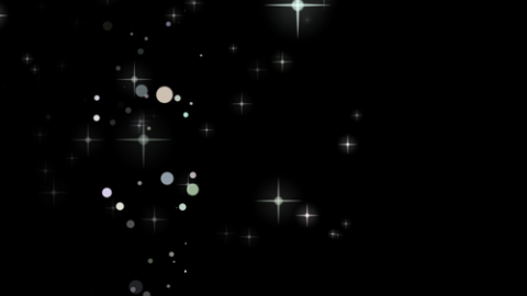 梦幻浪漫星光星空高光粒子光效发光闪耀带通道特效素材视频的预览图