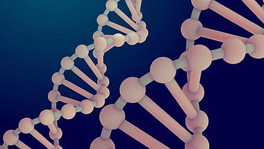 3D医疗化学DNA分子背景视频AE模板视频的预览图