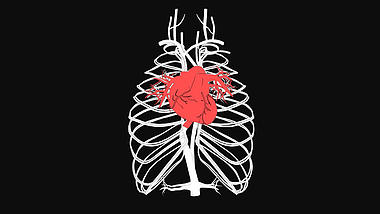 3D心脏医疗化学人体通道视频素材视频的预览图