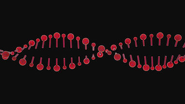 红色医疗化学生物分子DNAAE模板视频的预览图