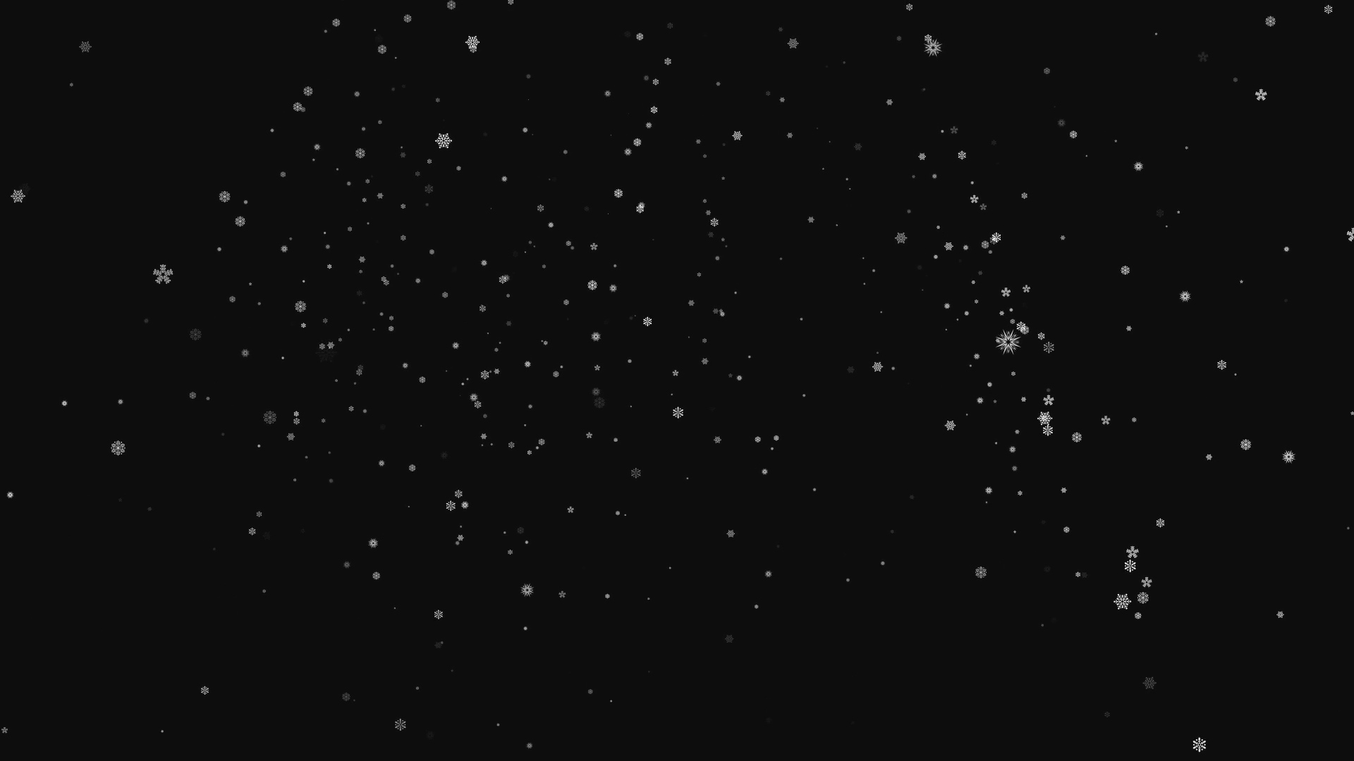 下雪透明通道视频AE模板视频的预览图