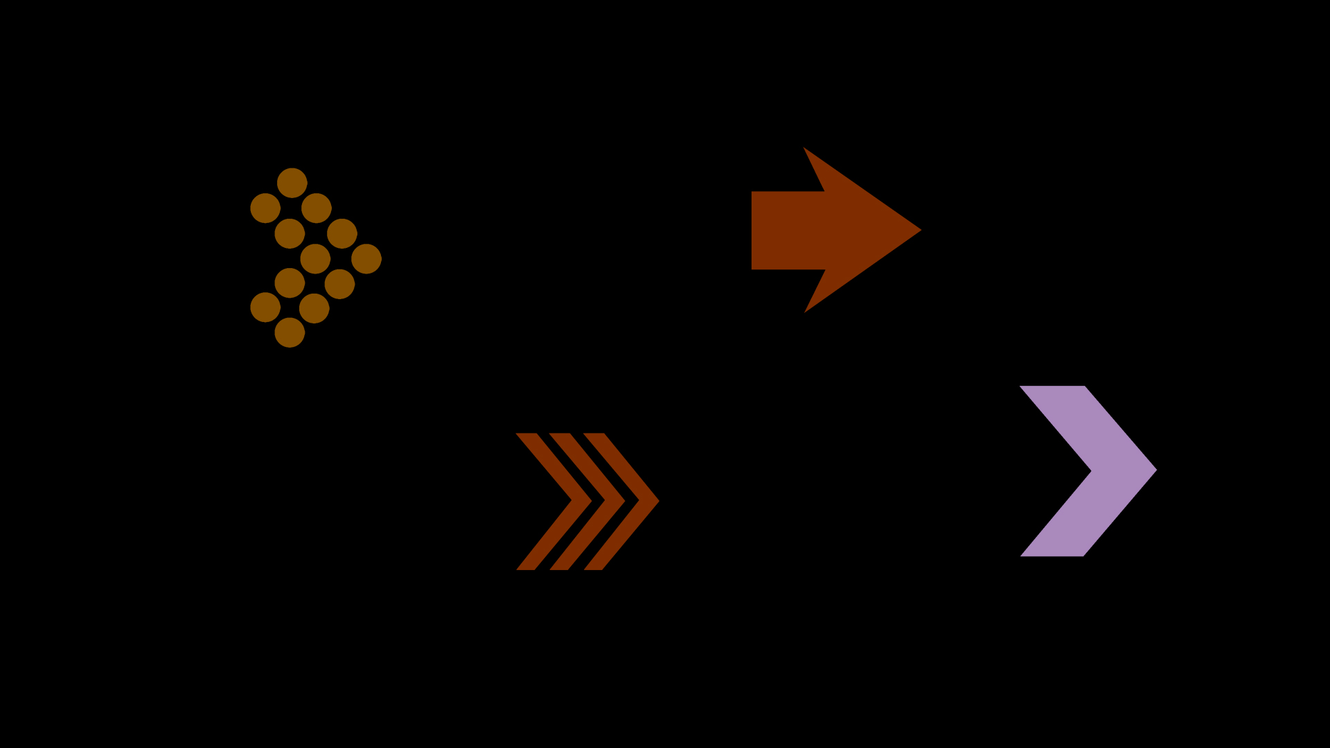 棕色向右箭头循环箭头紫色向右箭头带通道挂件视频的预览图