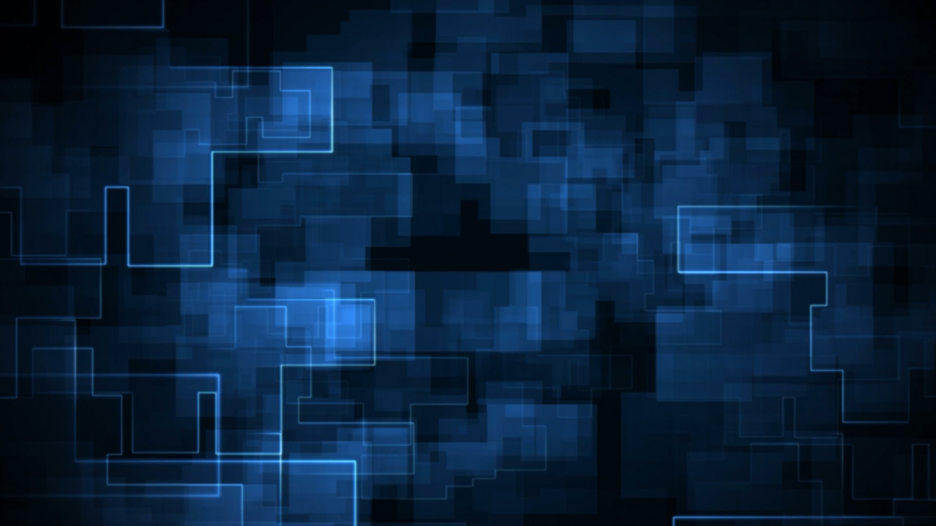 方块科技背景视频AE模板视频的预览图