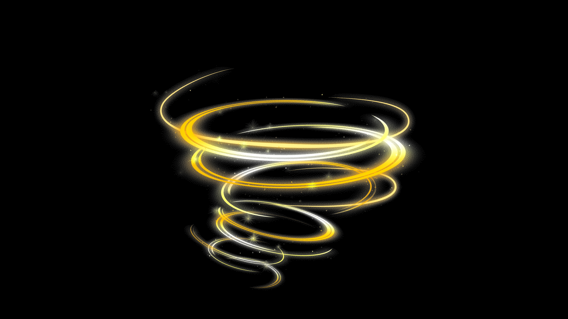 金色旋涡魔法光效光线带通道特效视频的预览图