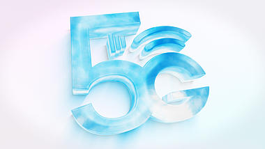 简洁光泽玻璃质感企业三维LOGO片头ae模板视频的预览图