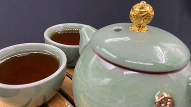 4K茶道茶文化饮茶制茶普洱茶视频的预览图