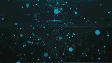 蓝色粒子光斑特效视频通道素材视频的预览图
