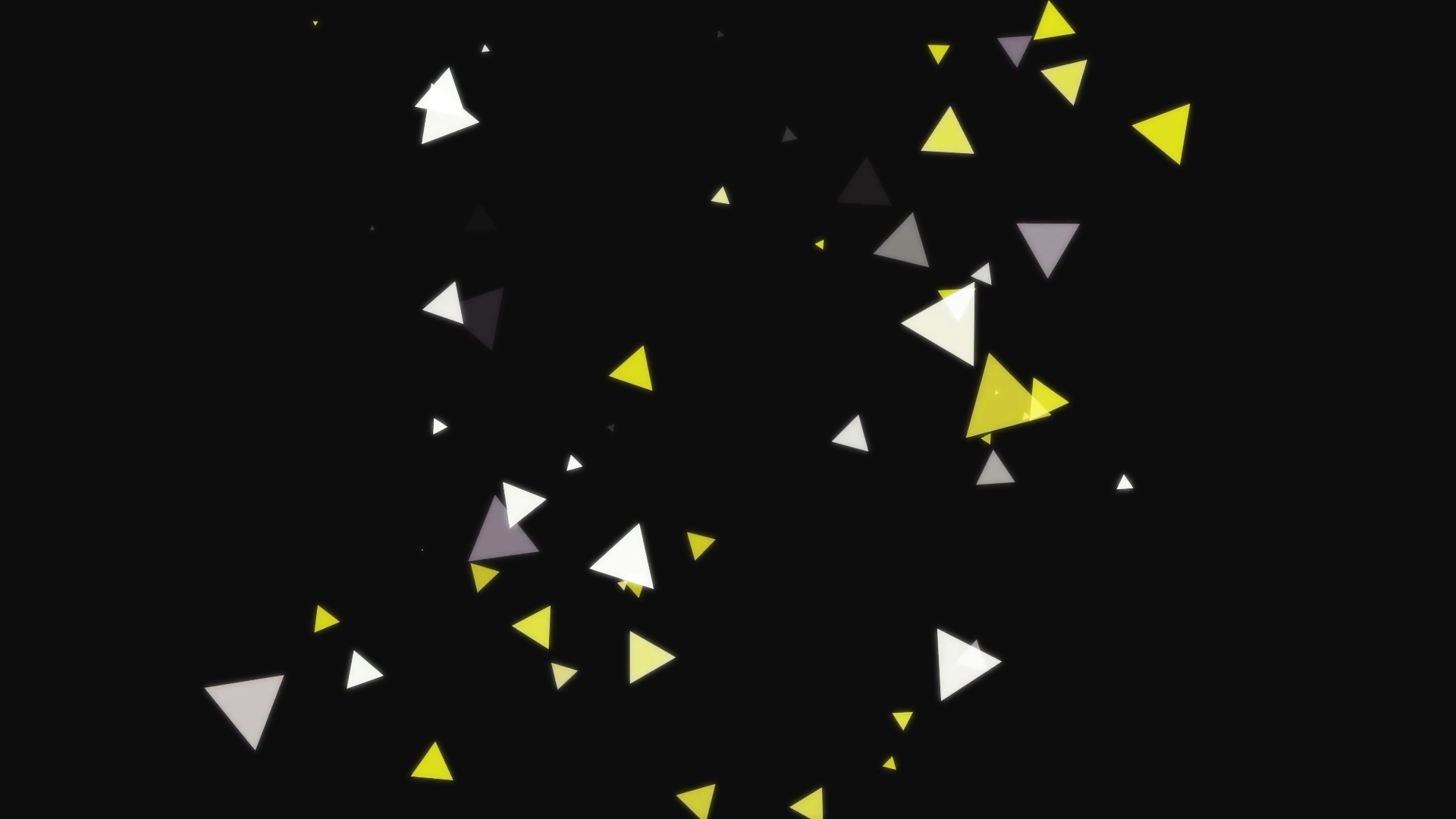 三角粒子透明通道视频素材挂件视频的预览图