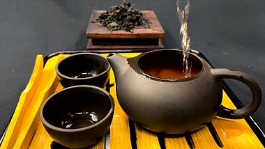 4K实拍饮茶茶文化茶道泡茶视频的预览图