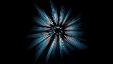 光效放射光束蓝色光线光发光带通道视频的预览图