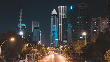 4K武汉城市建筑西北湖大厦实拍视频视频的预览图
