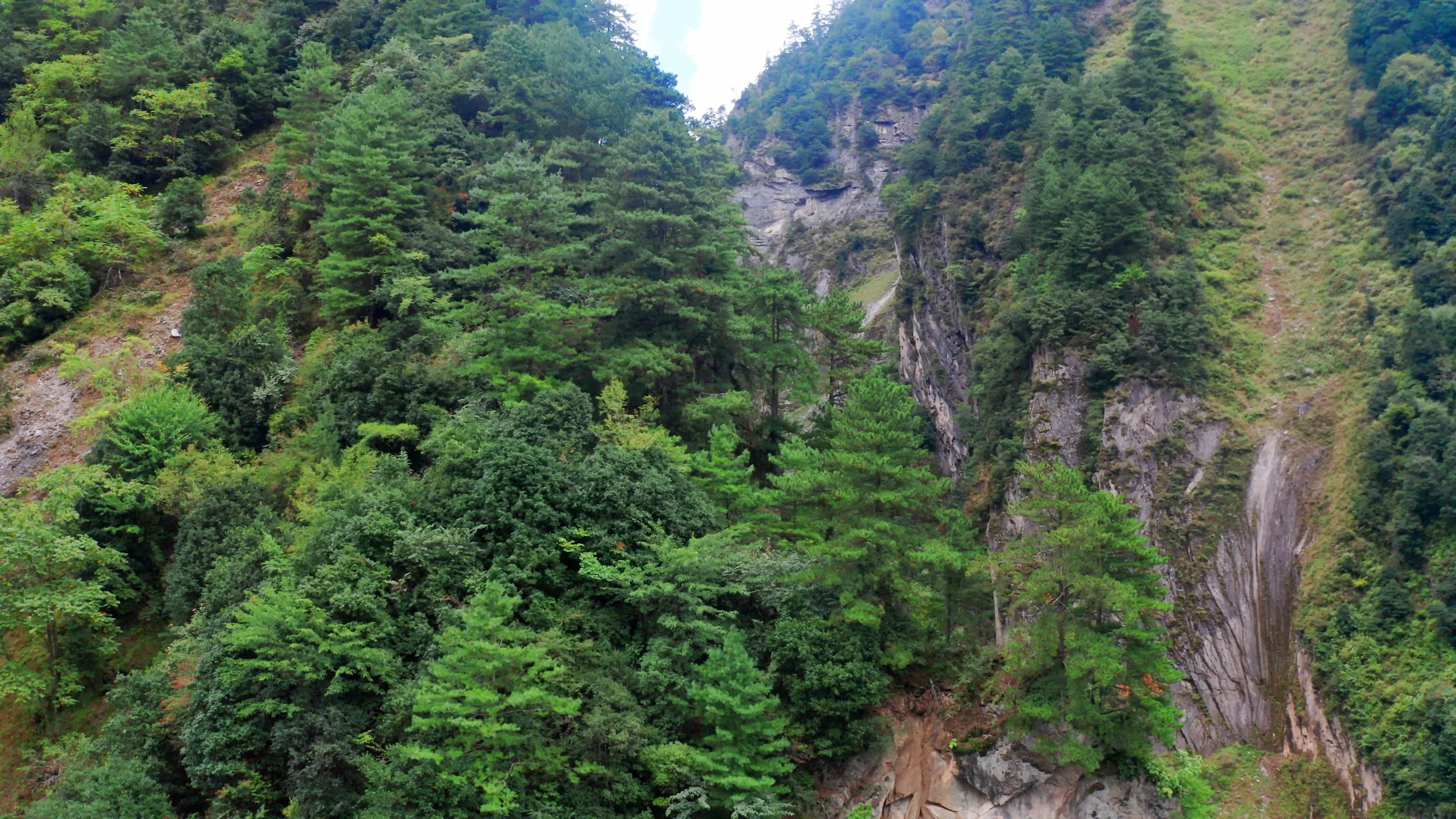 4K实拍祖国山清水秀自然风光视频的预览图
