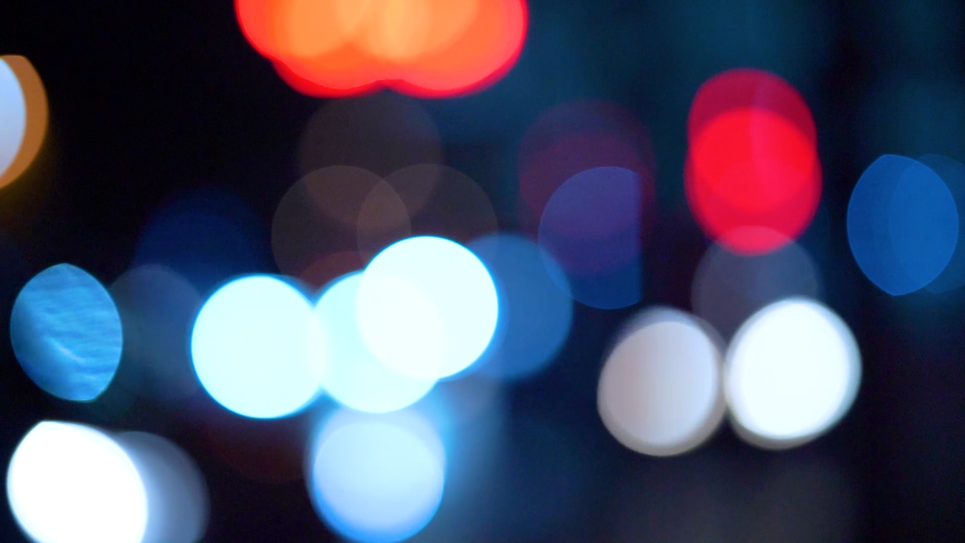 4k实拍唯美夜景意境虚化光斑视频的预览图