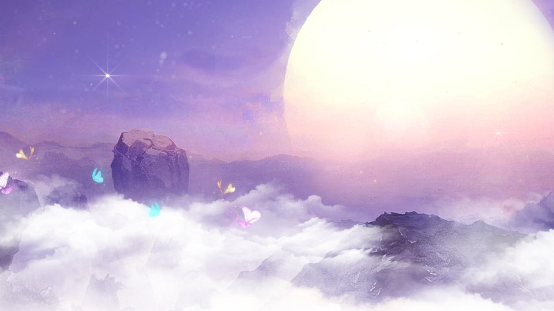 原创中国风梦幻游戏场景视频背景AE模板视频的预览图