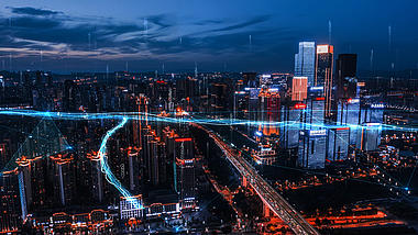 科技城市数字城市宣传AE片头模板视频的预览图