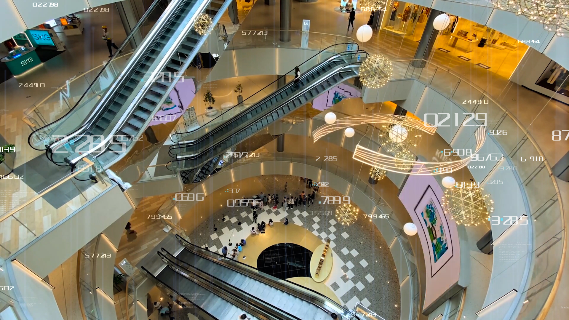 大型商场科技城市AE模板视频的预览图