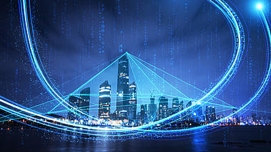 数字化科技城市AE片头模板视频的预览图