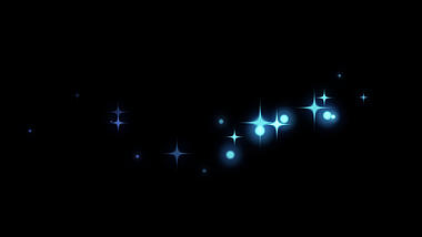 蓝色光效发光粒子光星光视频的预览图