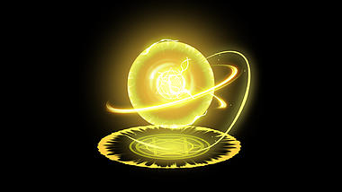 游戏特效魔法光效蓄力充能光发光光线带通道素材视频的预览图