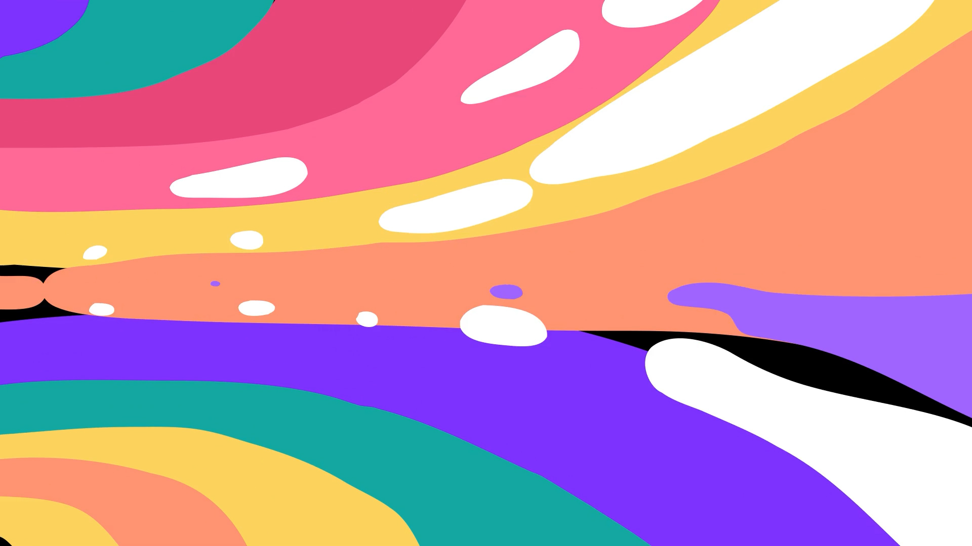 彩色流体喷散MG动画转场通道素材视频的预览图