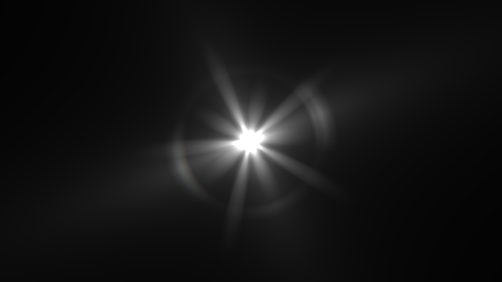 白色光效光斑光发光闪光带通道素材特效视频的预览图