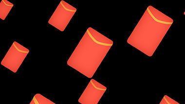 新年新春春节红包漂浮电商促销活动双11通道挂件视频的预览图