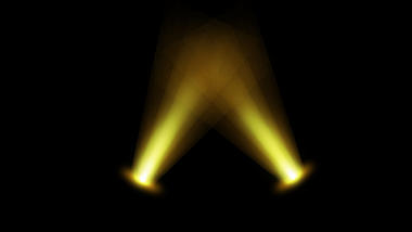 镭射灯舞台光舞台灯金色光效带通道素材视频的预览图