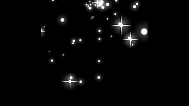 唯美梦幻闪闪发光的星星粒子光效带通道素材视频的预览图