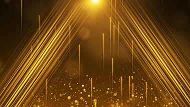大气金色光效年会颁奖舞台背景视频素材AE模板视频的预览图