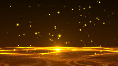 金色粒子闪烁飞舞年会颁奖视频背景视频素材视频的预览图