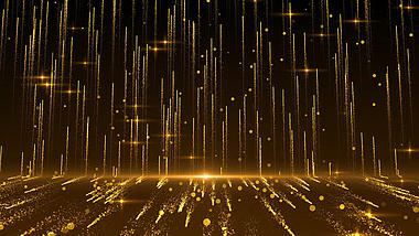 金色颁奖年会金色粒子背景视频视频的预览图