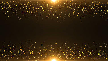 颁奖年会金色粒子背景视频视频的预览图