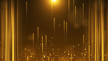 金色粒子背景年会颁奖背景视频素材视频的预览图