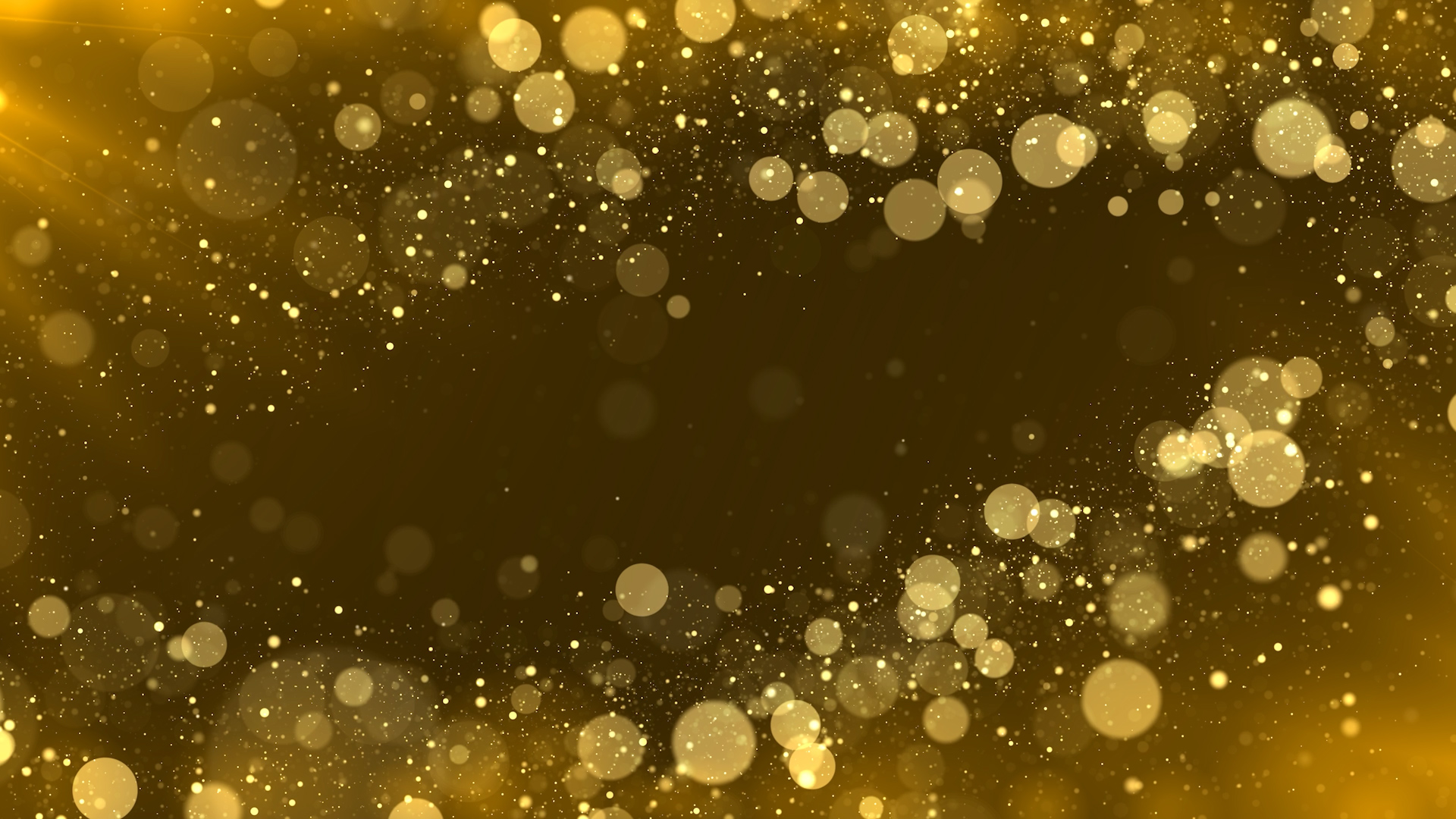 梦幻震撼金色粒子颁奖年会舞台背景视频素材视频的预览图