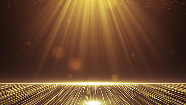 金色光线光束年会颁奖背景视频AE模板视频的预览图
