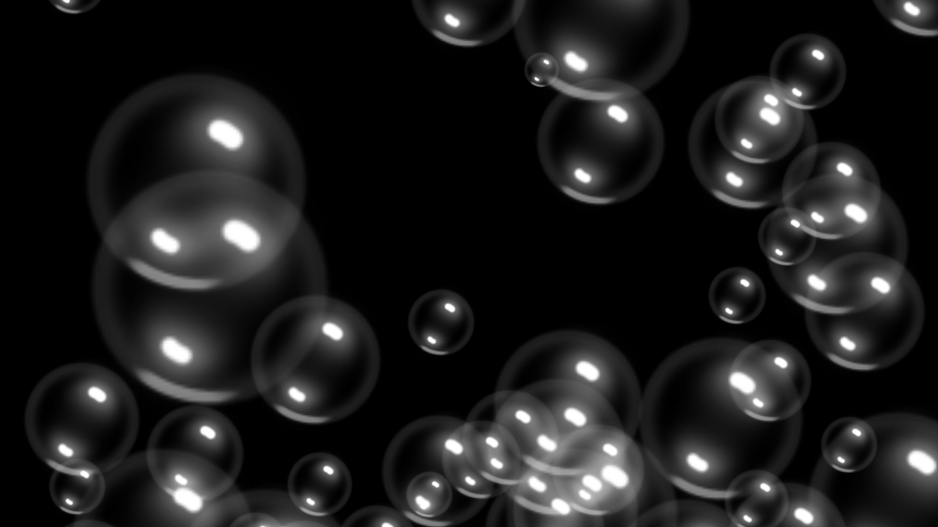 仿真泡泡气泡漂浮挂件装饰素材视频的预览图