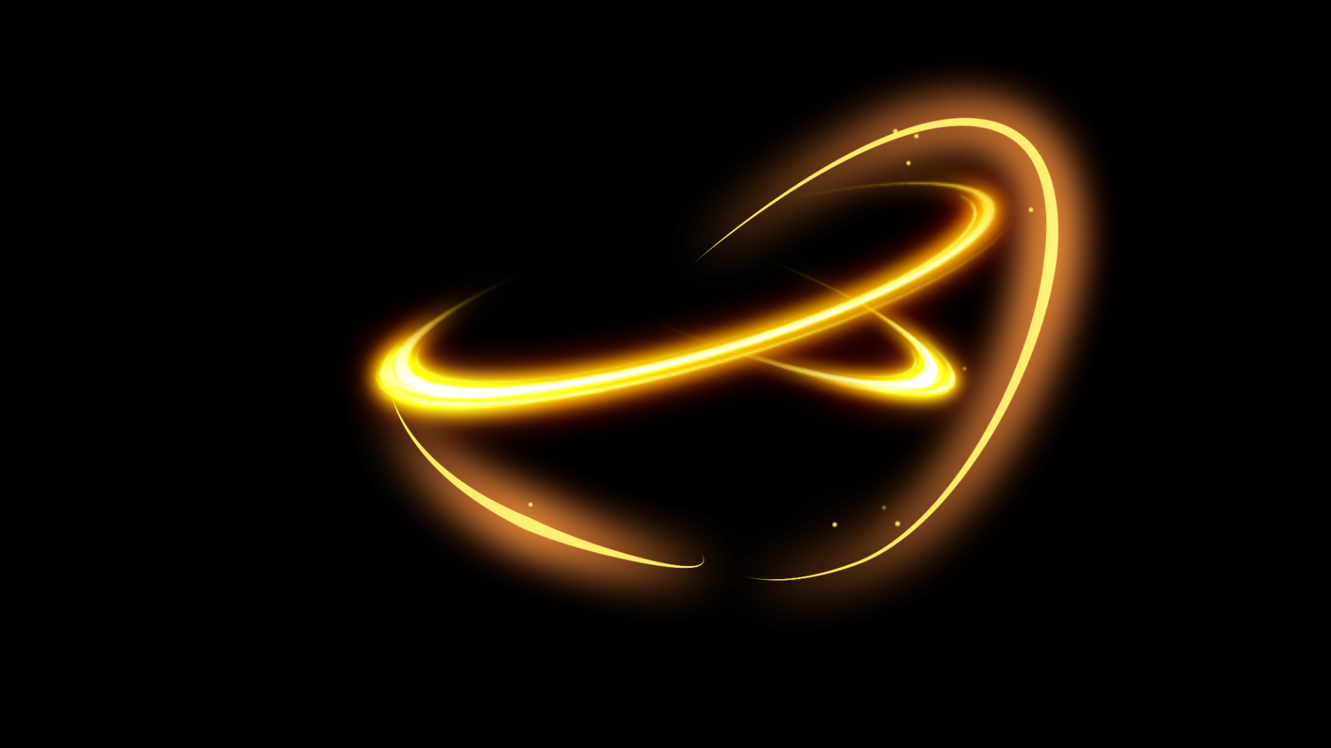 刀光剑影金色线条流动游戏光效光线视频的预览图