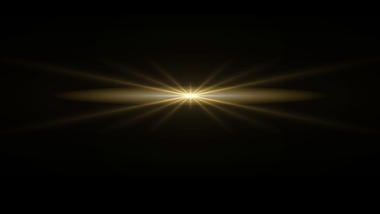金色光效发光闪光闪闪发光光斑带通道特效视频的预览图
