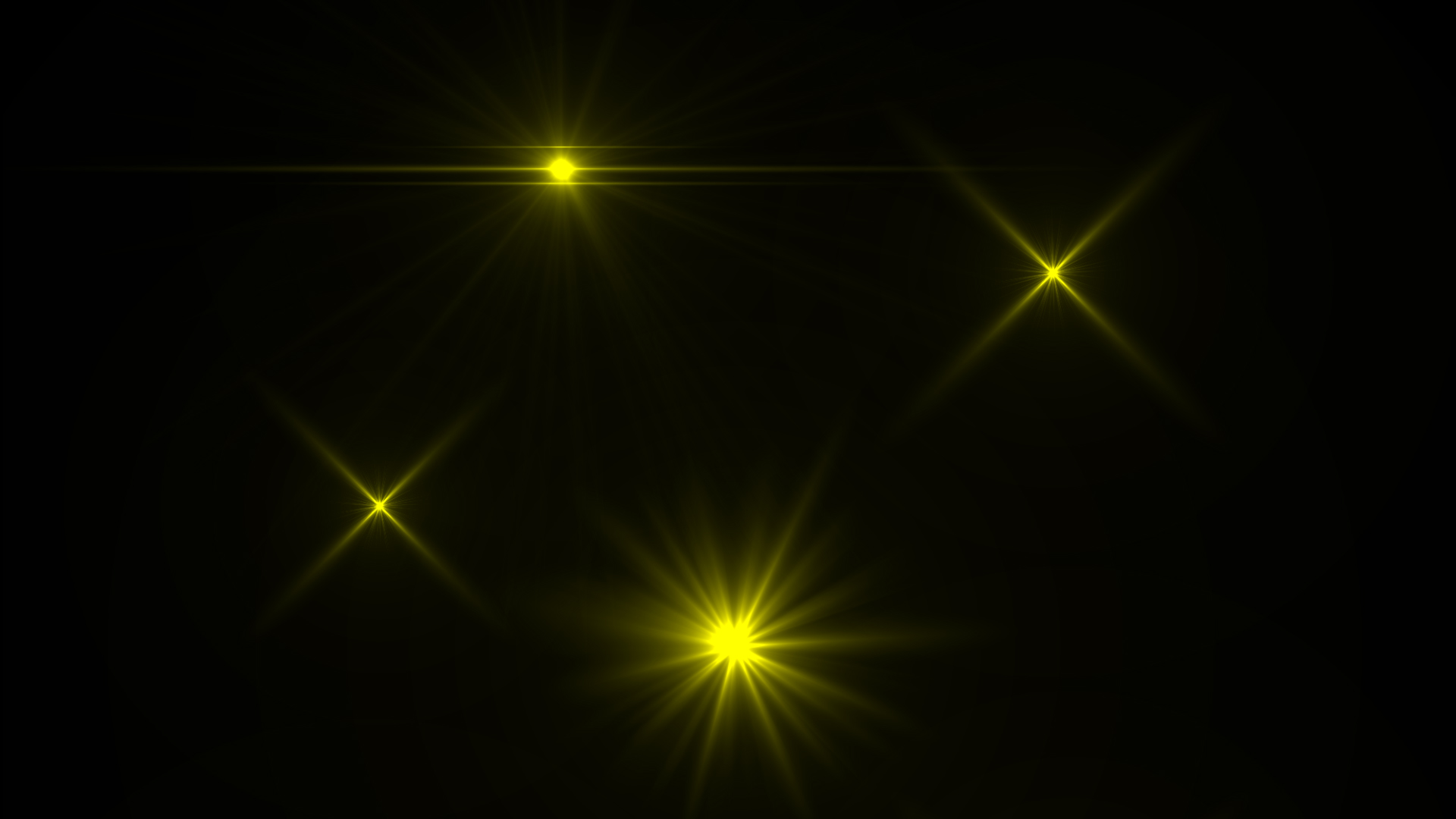金色光效闪光发光光斑带通道特效视频的预览图