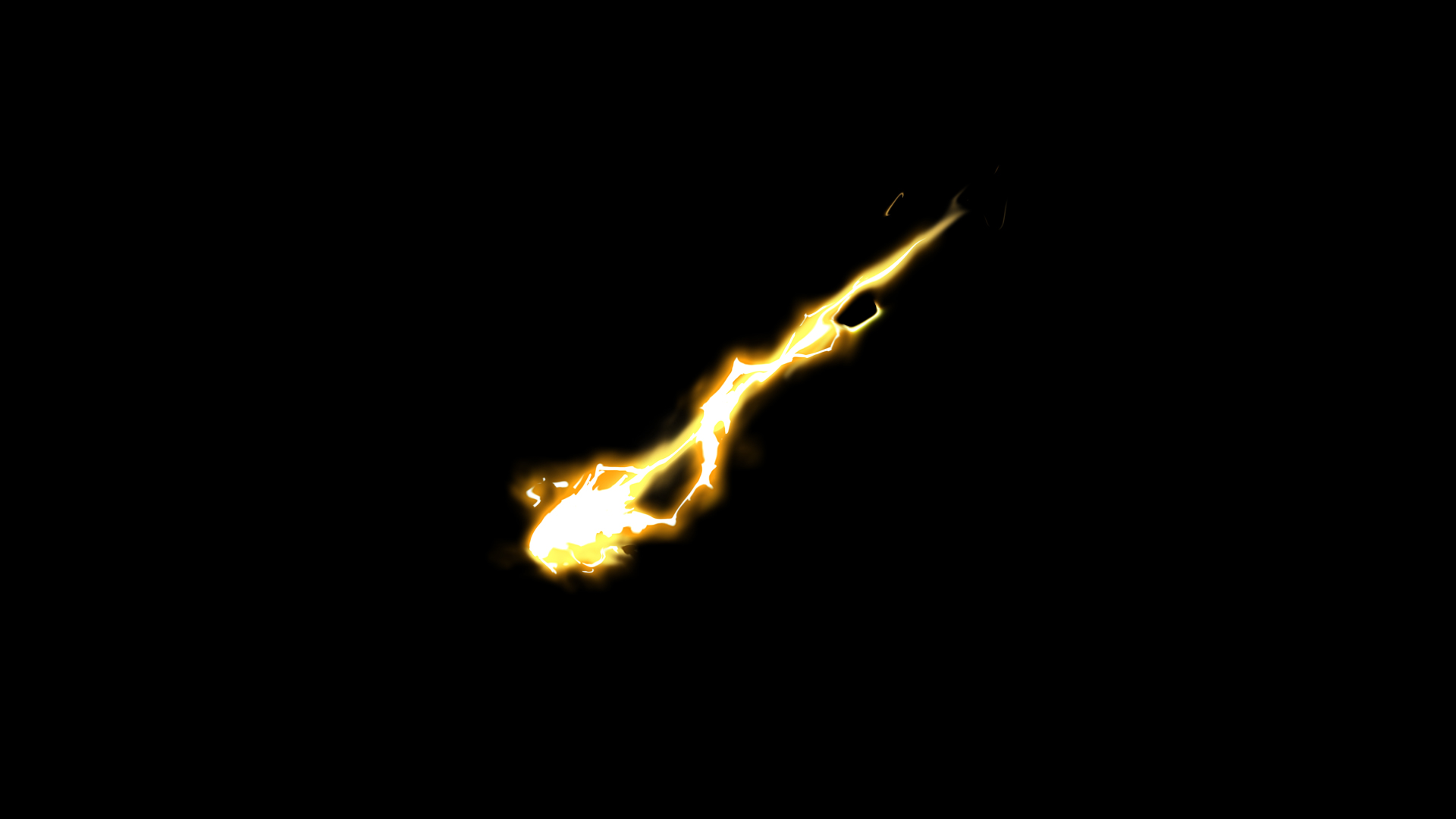 动漫游戏火焰流星攻击特效视频的预览图
