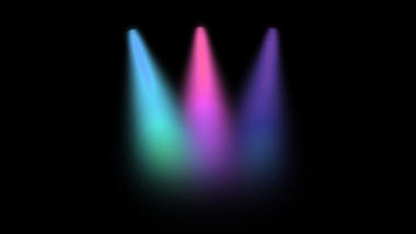 灯光光束舞台光彩灯光束光效光发光挂件装饰视频的预览图