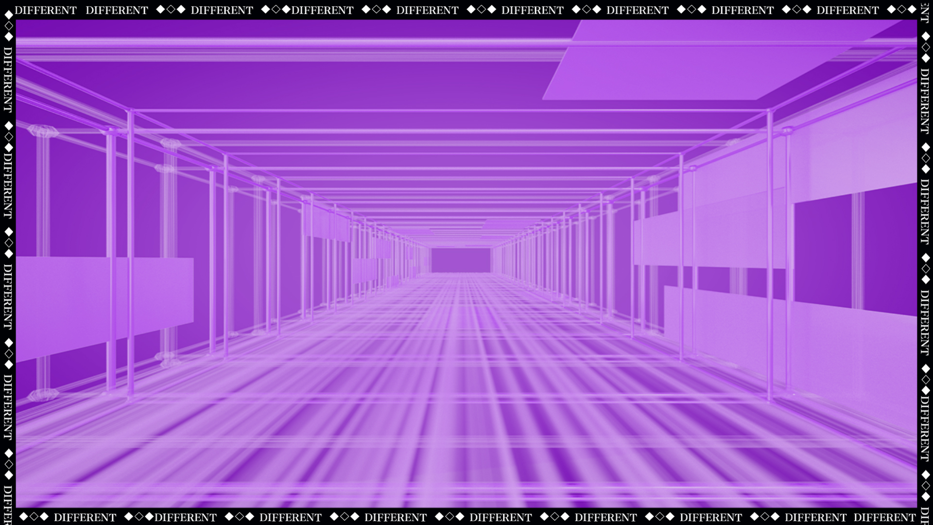 综艺边框滚动潮流紫色视频背景视频的预览图