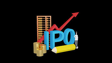 3d立体金融IPO公开募股企业上市挂牌C4D视频的预览图