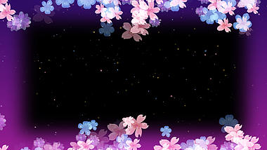 浪漫花朵女神节38妇女节女王节带通道mov动态视频边框视频的预览图