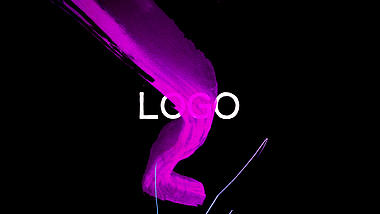 时尚动感色块信号故障LOGO展示演绎片头视频的预览图