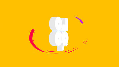 卡通彩色流体MG动画三维LOGO片头视频的预览图